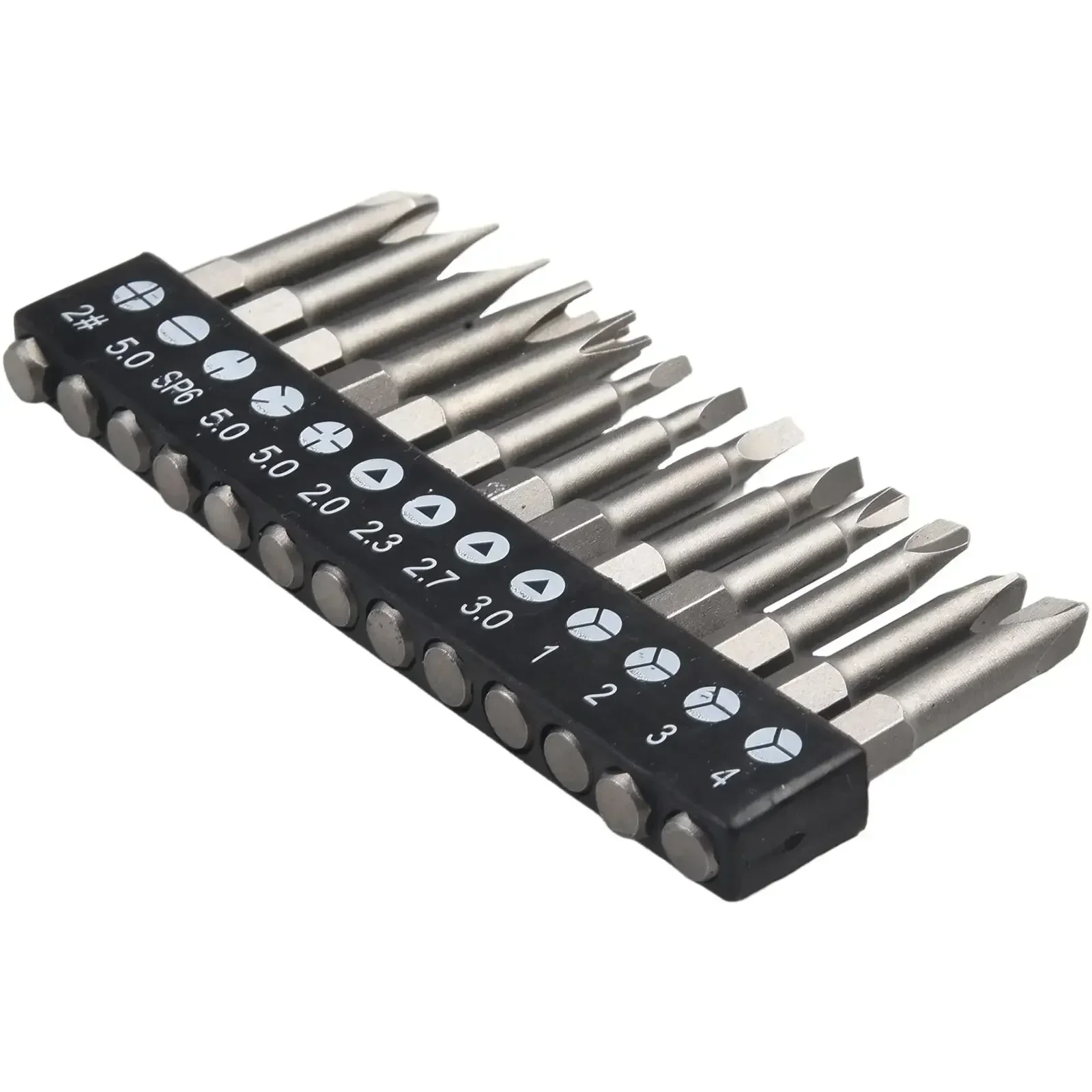 13-Pcs Screwdriver Sets 50mm U-Shaped Y-Type Triangle Inner Cross Three Points Screwdriver Bit Hand Tool Versatile Applications