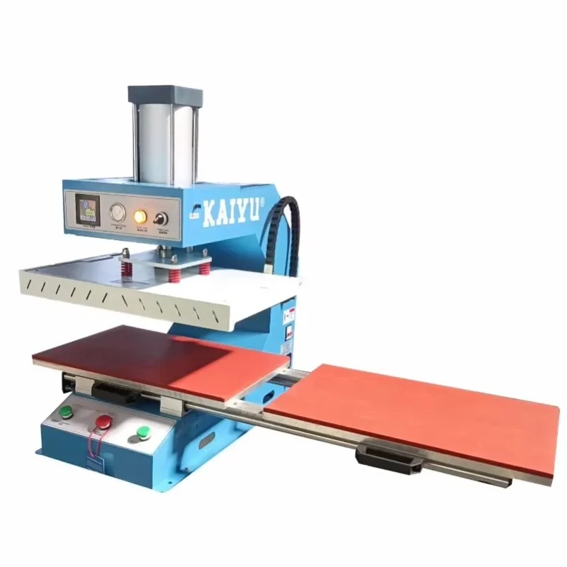 【Popular】 KAI-4536N Automatic Pneumatic Heat Press Machine For T-Shirt Sublimation Vinyl Transfer High Efficiency Garment Printi