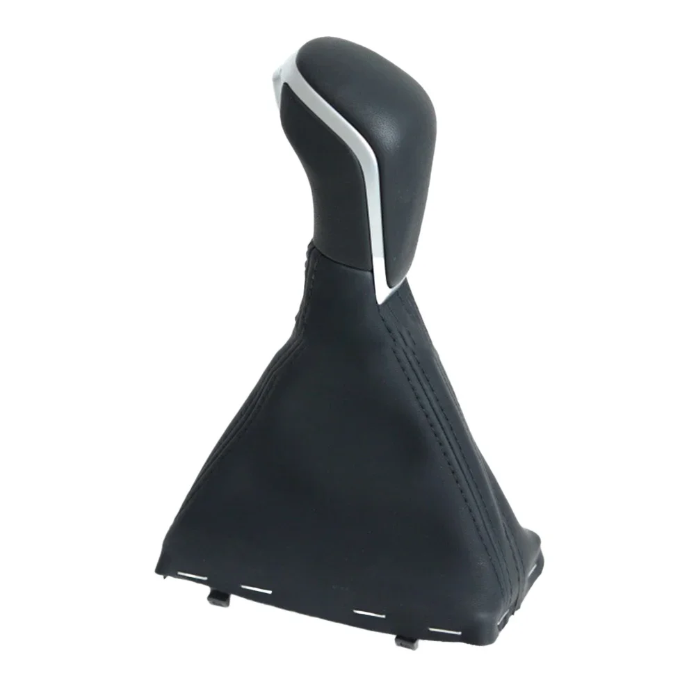 

Black Leather Boot Comfort Grip Knob Durability And Aesthetic Left-Hand Drive Specific Meticulously Crafted Design
