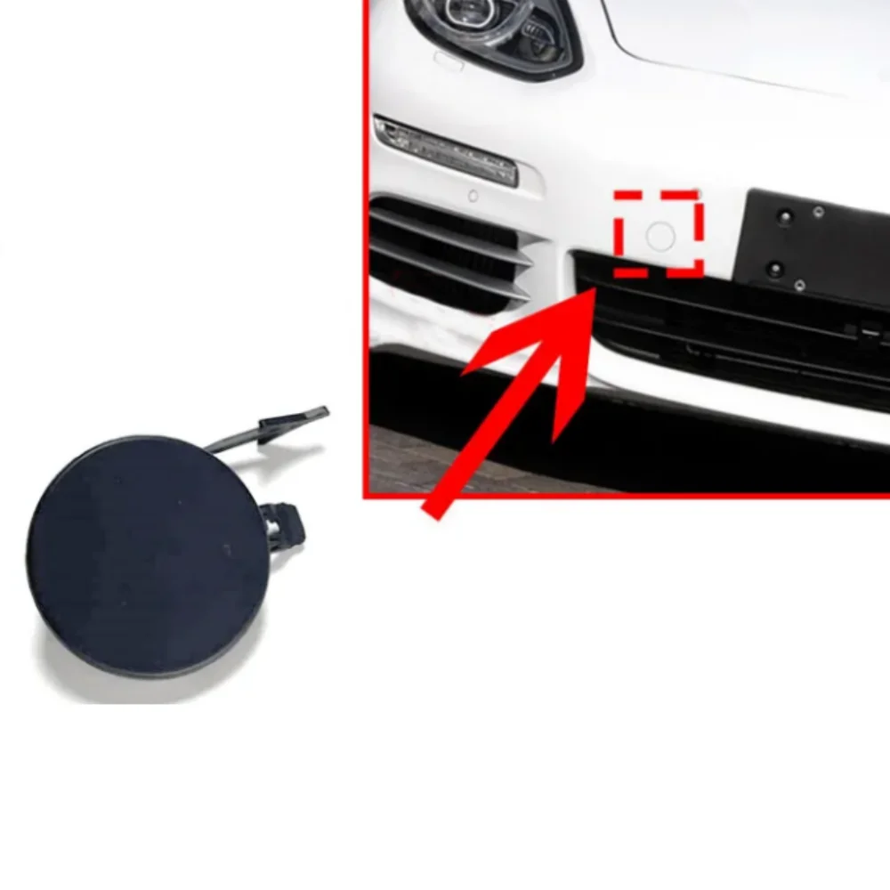 New for Porsche Panamera 2010-2013 Car Front and Rear Bumpers Unpainted Trailer Towing Cover OE: 97050570300 97050580300G2L