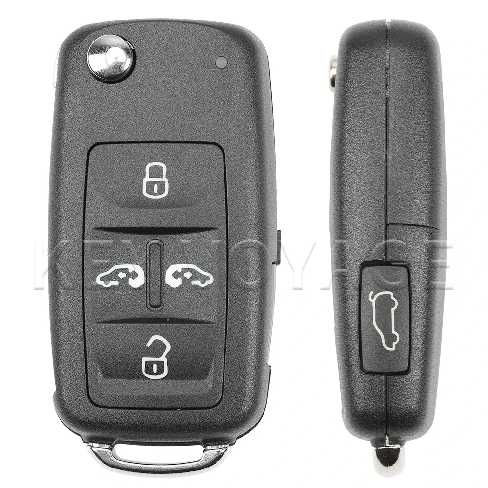 KV 5B مفتاح السيارة عن بعد 5K0837202AD 561837202D/A 433MHZ 48CHIP لـ V-olkswagen Beetle CC EOS Golf GTI Jetta Passat Multivan Sharan