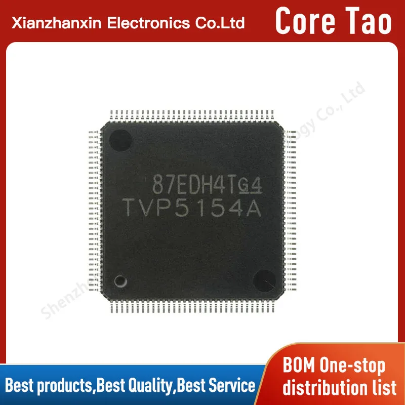 

1pcs/lot TVP5154APNP TVP5154A HTQFP-128 video interface chip