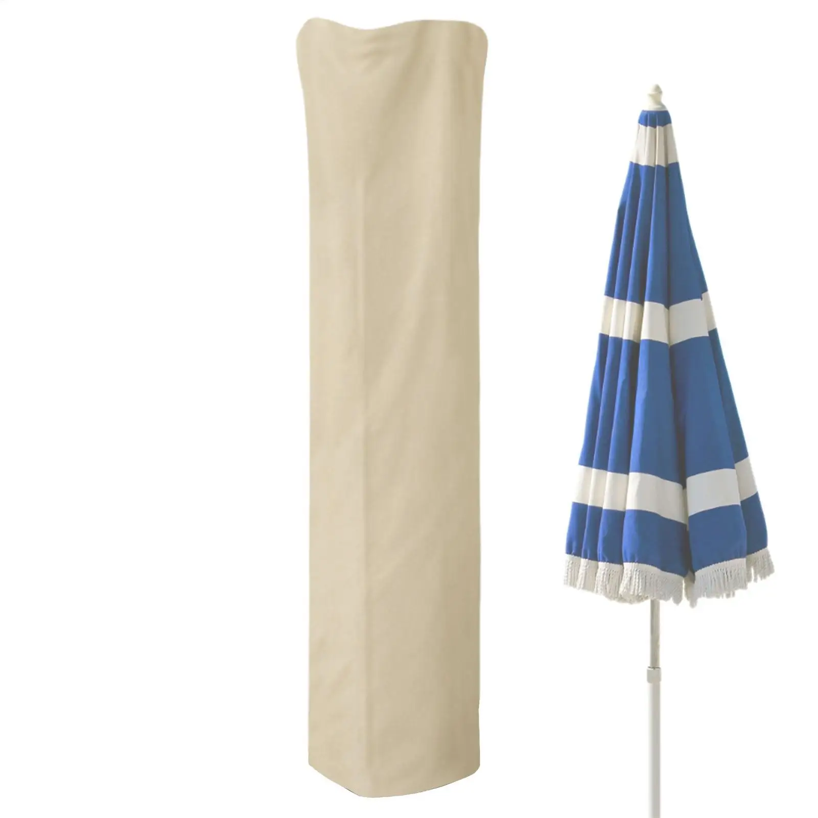 Outdoor Parasol Cover UV Protection Oxford Cloth Waterproof Fabric Cantilever Large Outdoor Beach Camping Patio Umbrella Cover