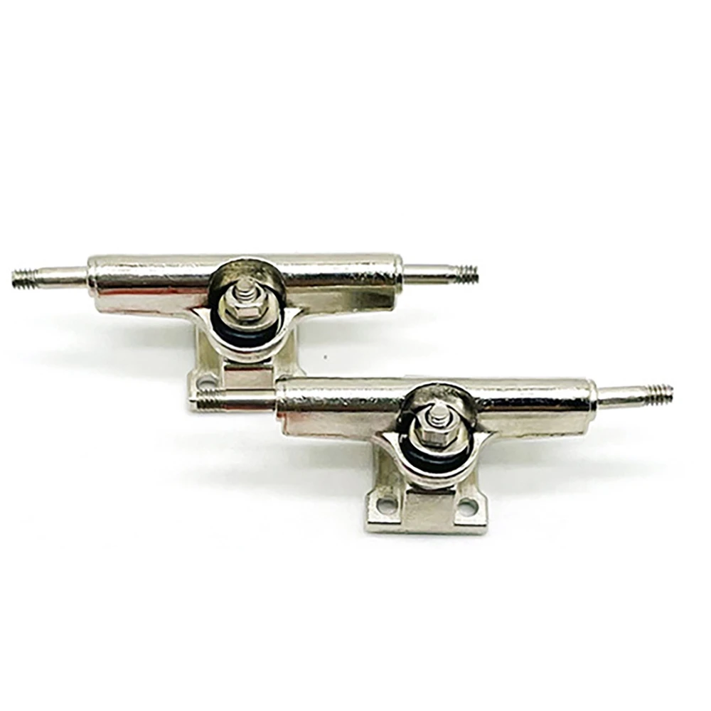 

-[Cilae-17R] 2Pieces Finger Skateboard Deck Bracket Alloy Parts For Mini Finger Board Roller Skate Scooter Model