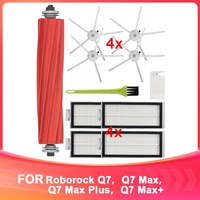 A63X-Replacement Parts Kit Compatible For Xiaomi Roborock Q7, Q7 Max, Q7 Max Plus, Q7 Max+ Robot Vacuums Cleaners Accessories