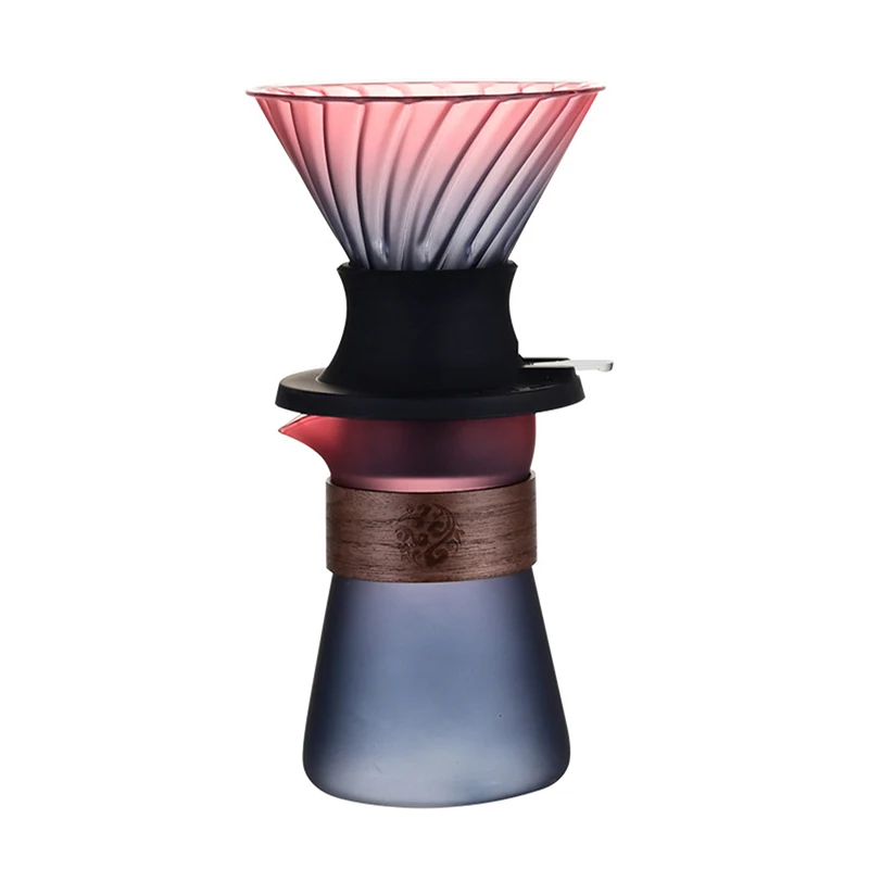 Immersion Coffee Dripper Switch Pour Over Dripper Immersion Dripper Switch Coffee Maker Glass Coffee Filters V02 Set