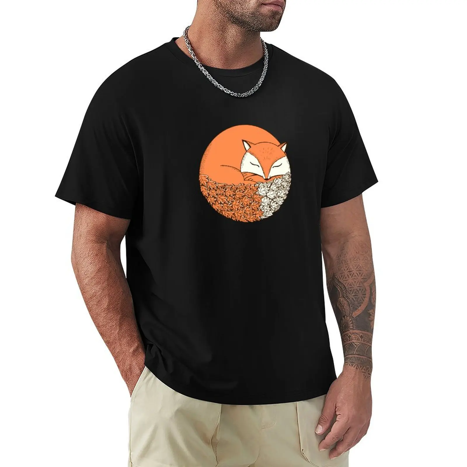 

Fox T-Shirt sweat valentines clothes oversize t-shirts man mens fashion