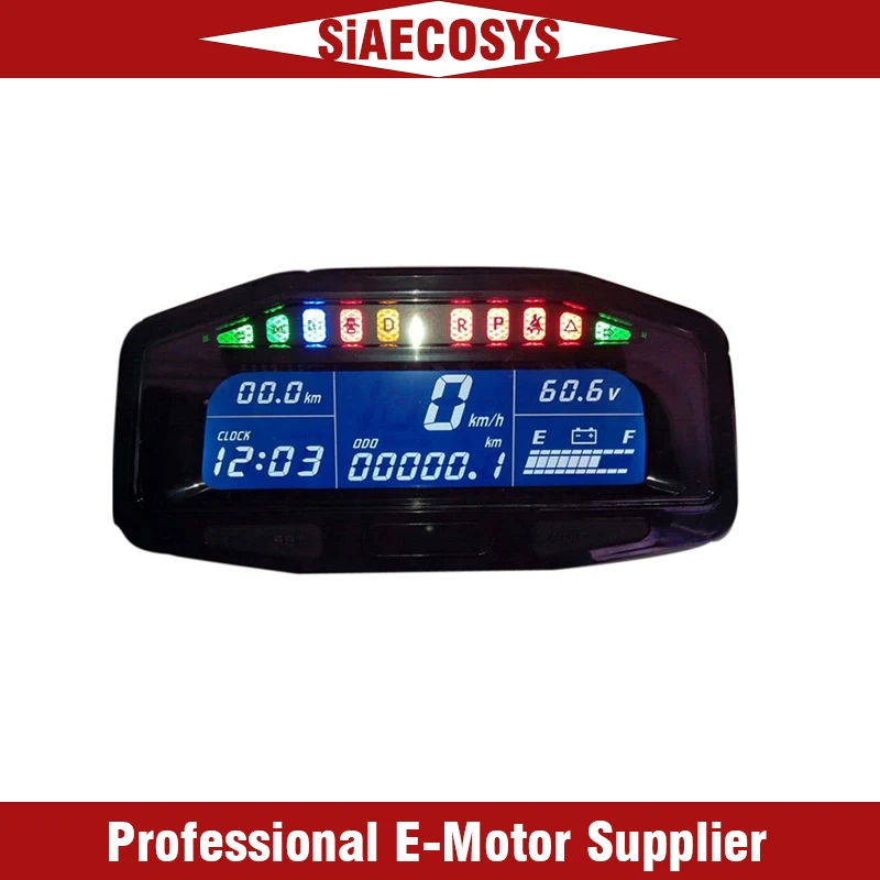 

Electric Speedometer 48v-96v For E-car Hall Sensor Type X8-E Display Accessories for Electic Car E-car