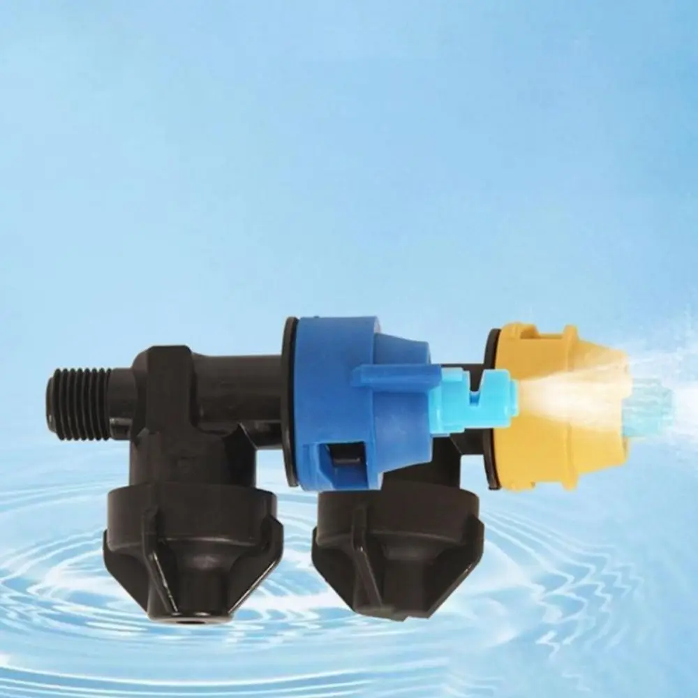Rotatable Temperature Cooling Nozzle Leakproof Wide Spray Angle Humidifying Nozzle Anti-drip High Pressure Water Nozzle Head