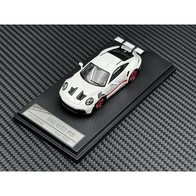 In Stock 1:64 SW 992 GT3RS Diecast Car Model Collection Miniature Toys Street Weapon