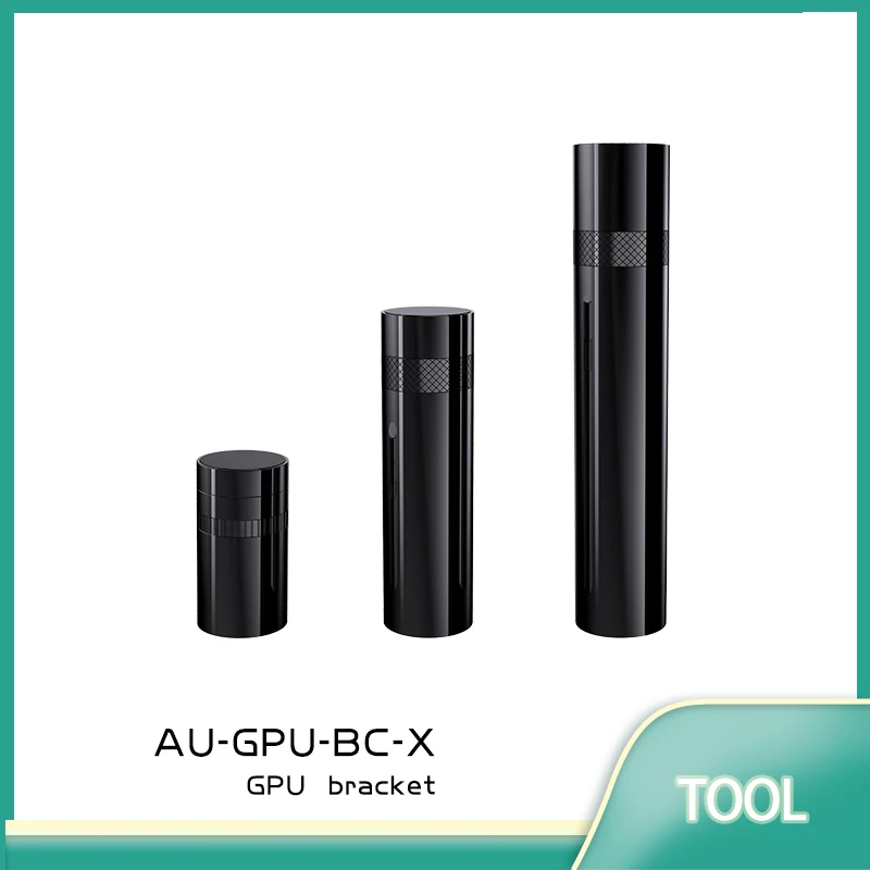 

Azieru Graphics Telescopic Bracket Use for Video Card / Can Adjusted/ Fixed Support / Full Aluminum Material AU-GPU-BC-X