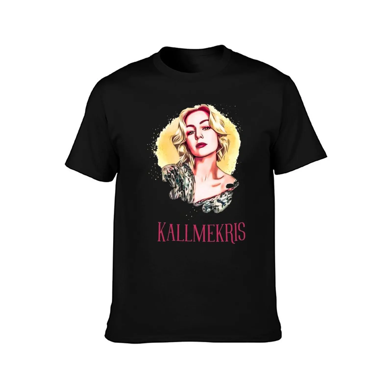 Retro Kallmekris T-Shirt Casual Pattern Print Tee Shirt T-Shirt