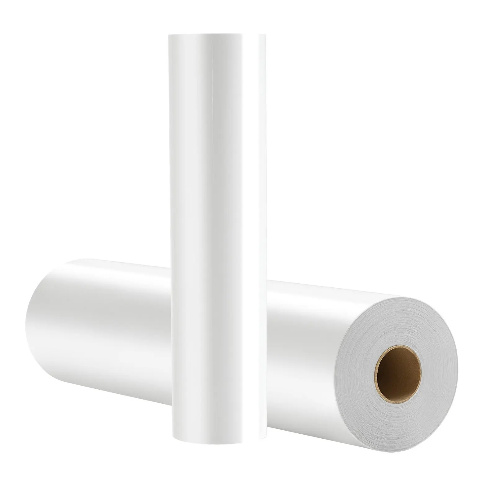 

Термотрансферная пленка, 12 дюймов x 50 футов, глянцевая белая пленка HTV для термопереноса, легко режется и удаляется, сильная адгезия, совместима с...