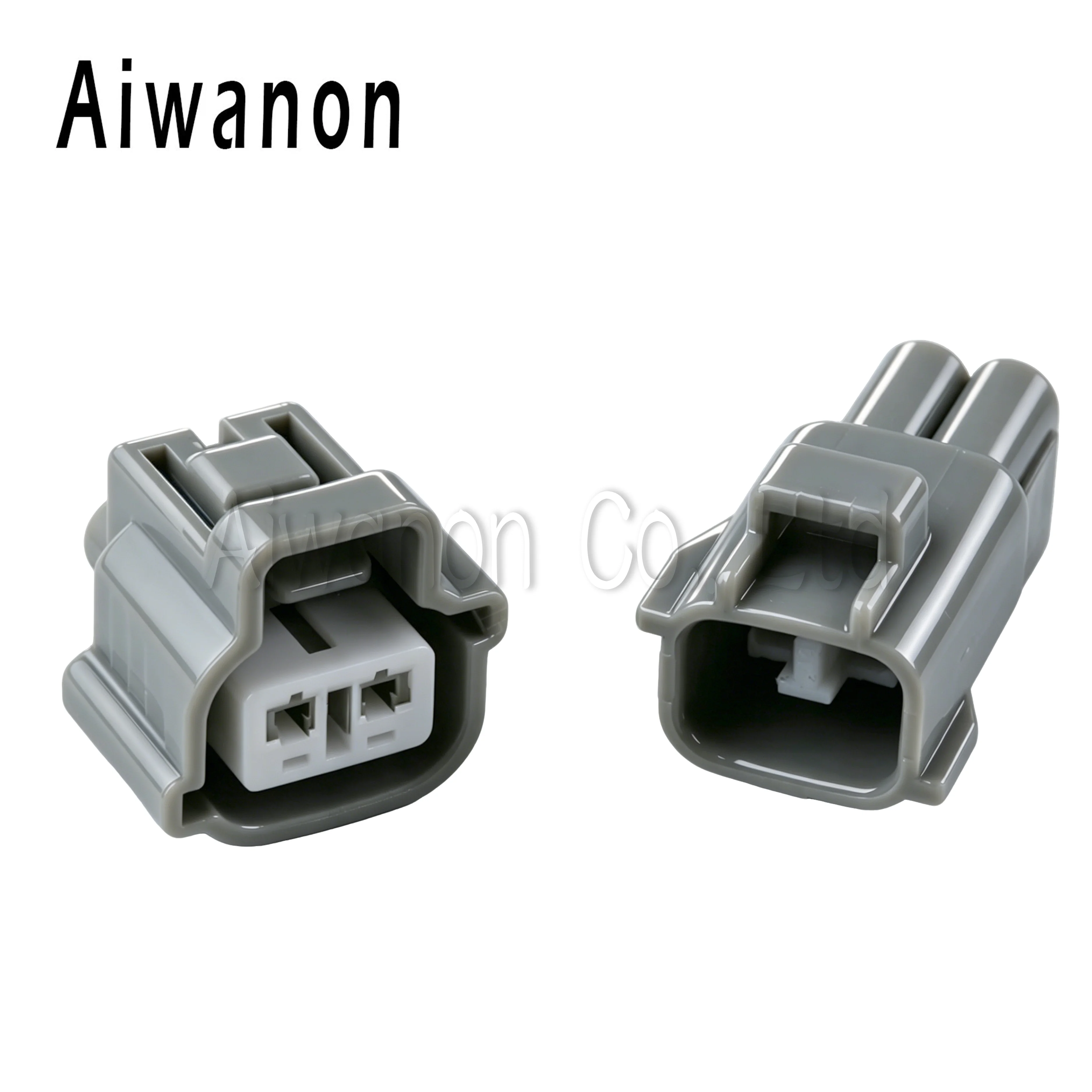 1 Set 2 Pin 90980-11019 Car Fog Lamp Turn Signal Electrical Connector Female Male Wire Harness Plug 90980-11019