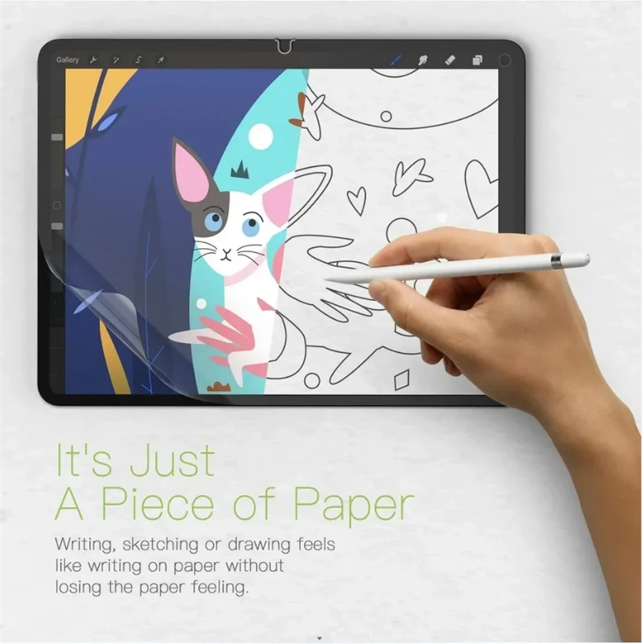 3 Stück Displayschutzfolie mit Papiergefühl für Xiaomi Pad 8 Pro 11.2, kein Glas – Detail 5