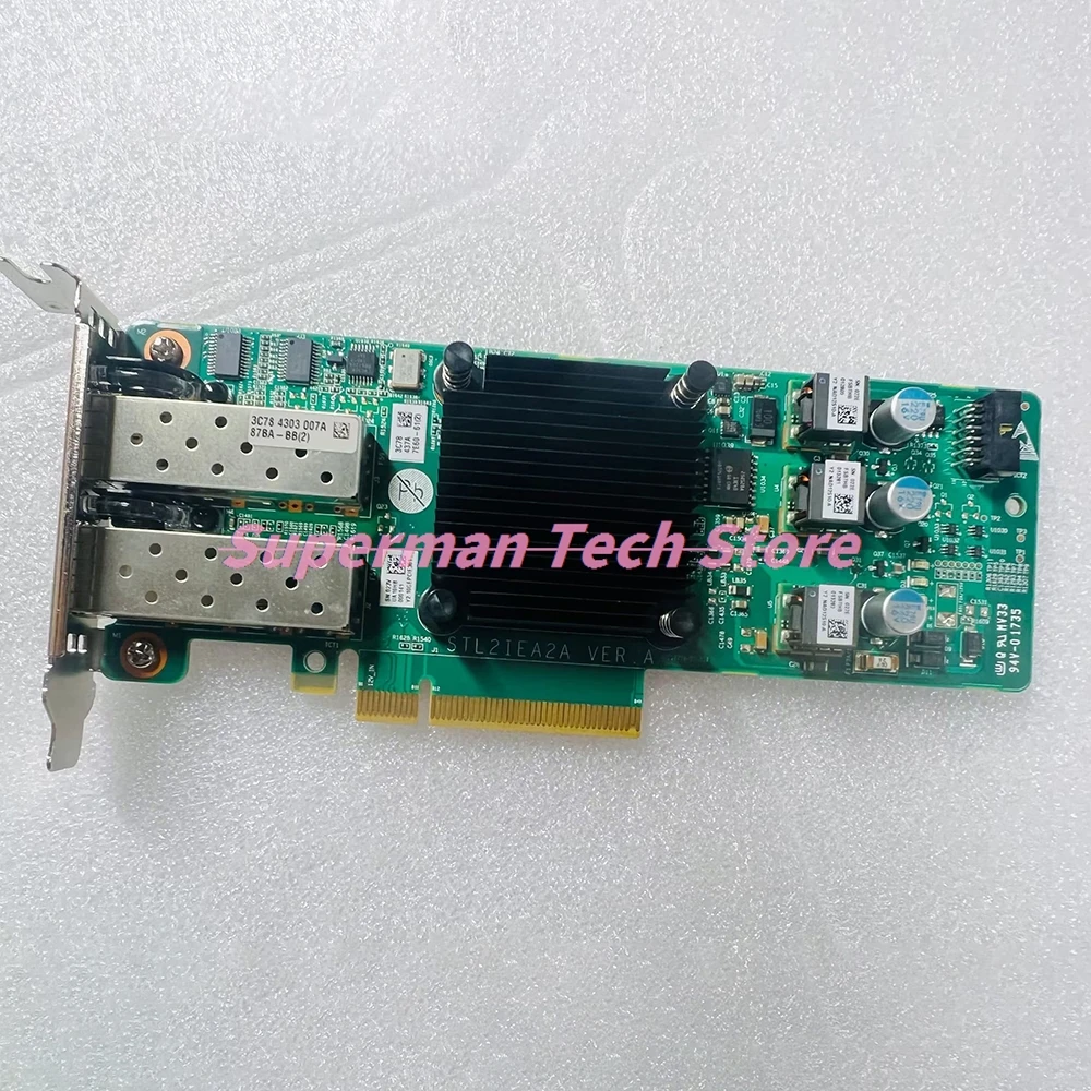 SP333 Dual 10-Gigabit Optical Fiber Network Adapter For Mellanox MT27712A0 MCX4121A 02311WTS
