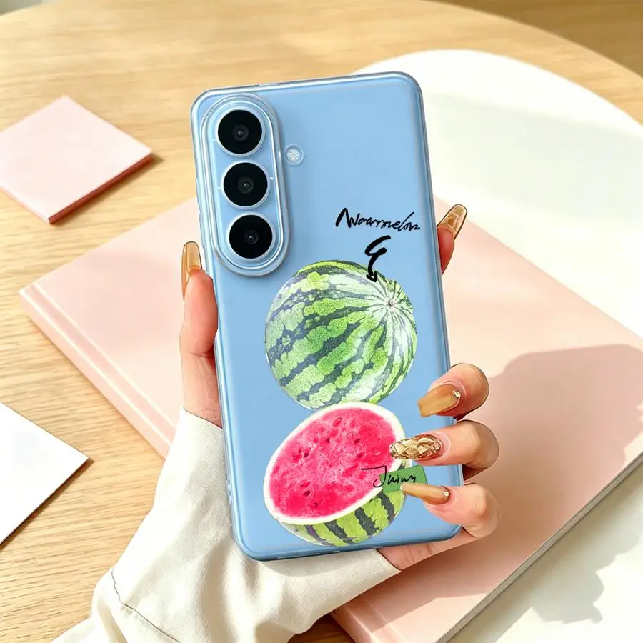 Watermelon Print Phone Cover Phone Case for Samsung Galaxy A16 A02 A54 A50 A15 A51 A12 A35 A25 A52 A73 A07 A22 A06 A35 A72 A71