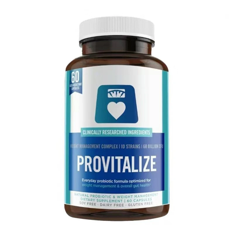 Provitalize Probiotics for Women with Turmeric Curcumin Supports Digestive Health, Menopause Balance, Joint Relief 60 Capsules