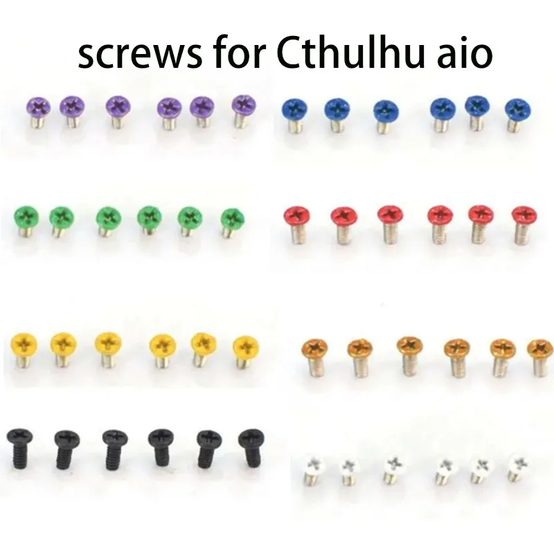 Screws for Dotaio Dotshell Mod SXK BB Billet Box Mod Cthulhu AIO / Boro Panda v4 REMIX D OBD DotMobb Headphone protective sleeve