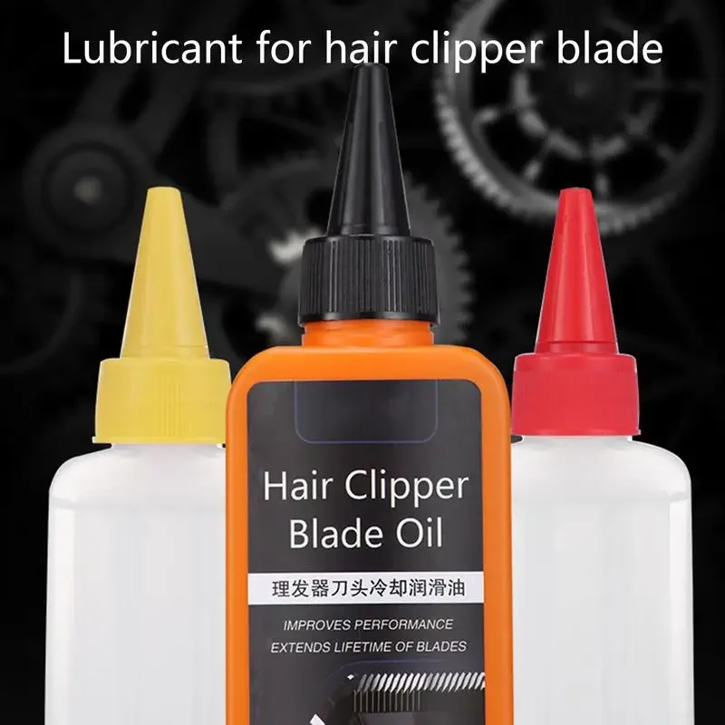 الشعر المتقلب شفرة النفط 60/100 مللي المقص الكهربائي ماكينة حلاقة صيانة زيت التشحيم منع الصدأ الخياطة صالون الشعر المقص النفط