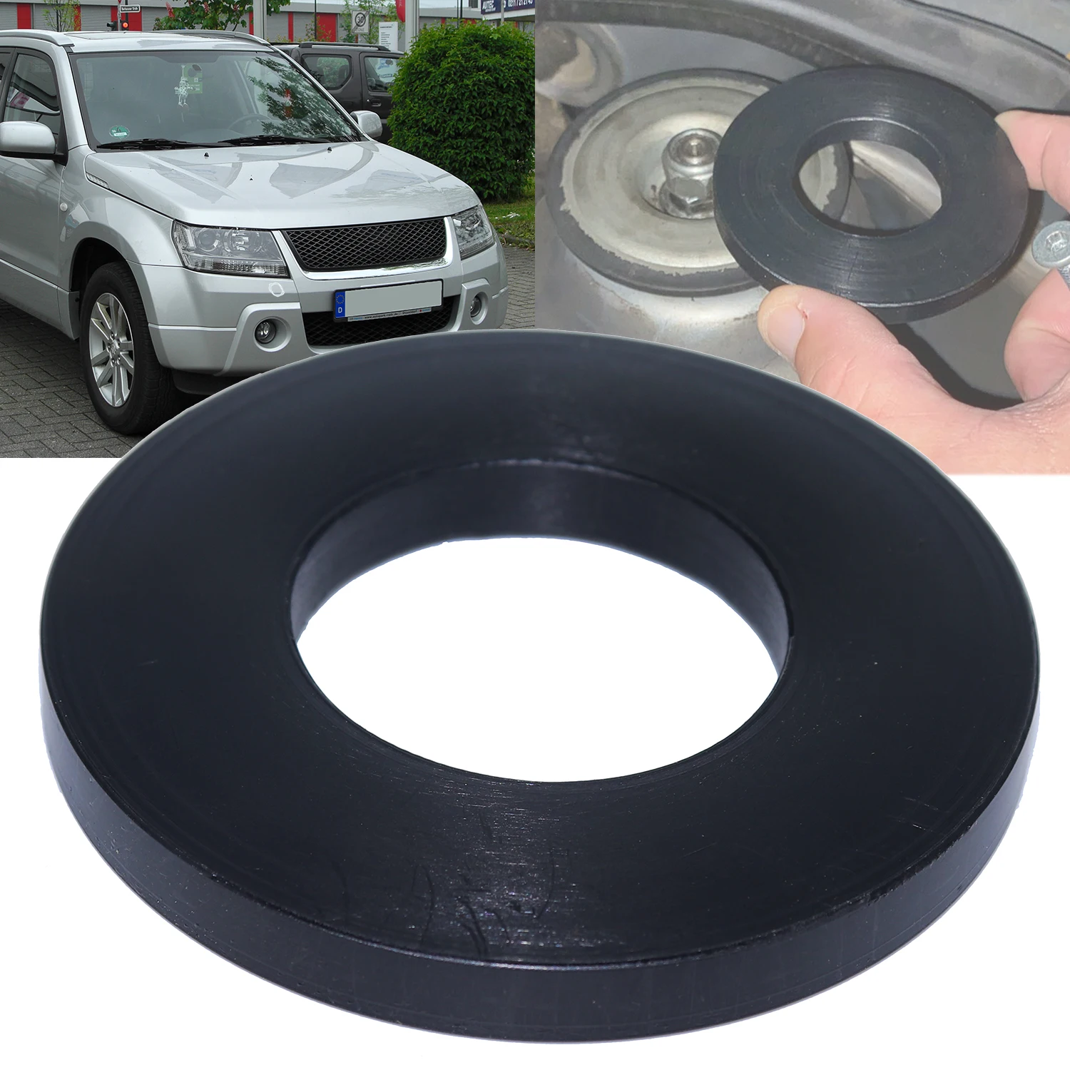 For Suzuki Grand Vitara Rubber Bushing Dampers Front Strut Tower Mount Buffer Shock Absorber Auto Accessories Comfort Quite Ride