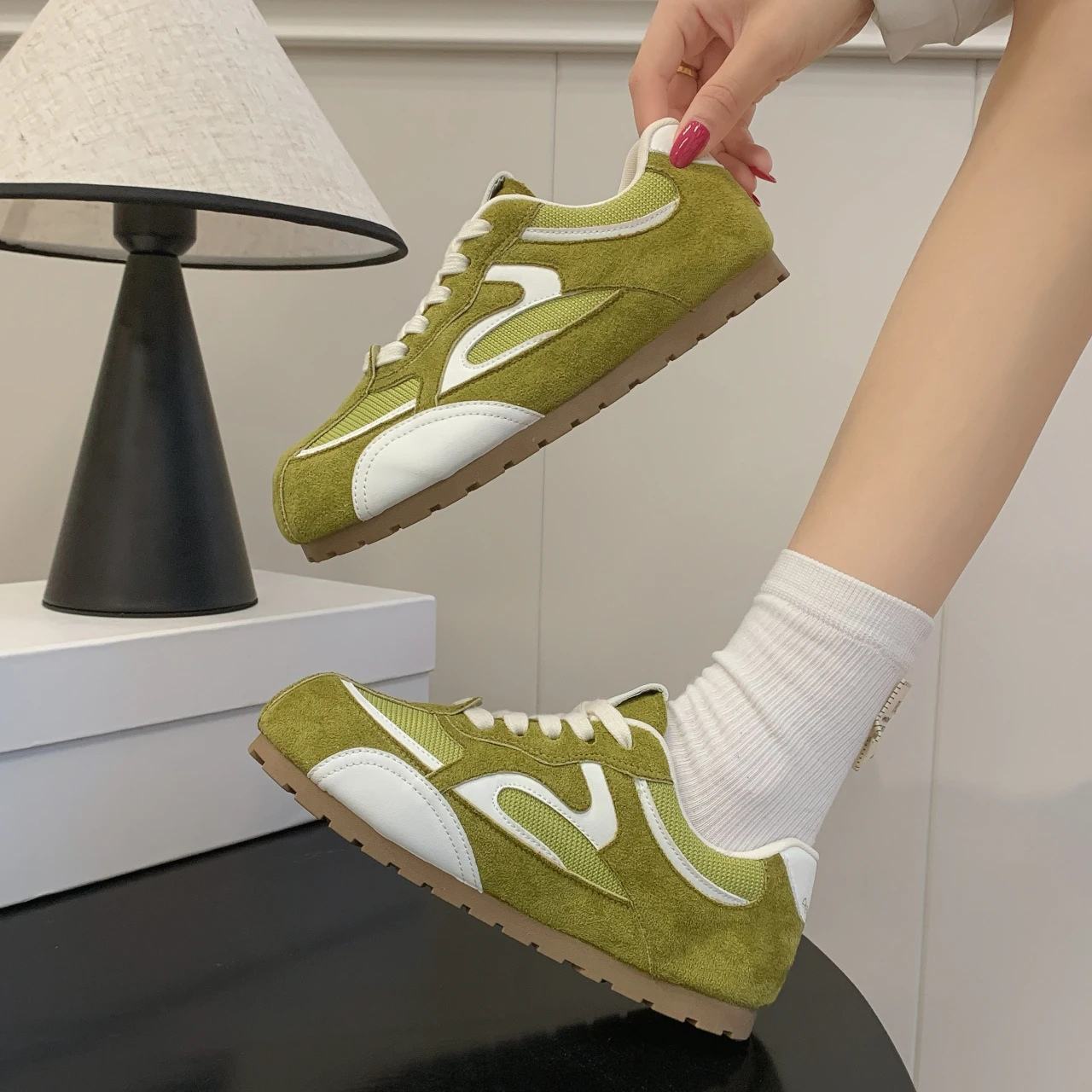 Casual Sneaker Low - Nouvelles Chaussures de Sport Vintage Femme