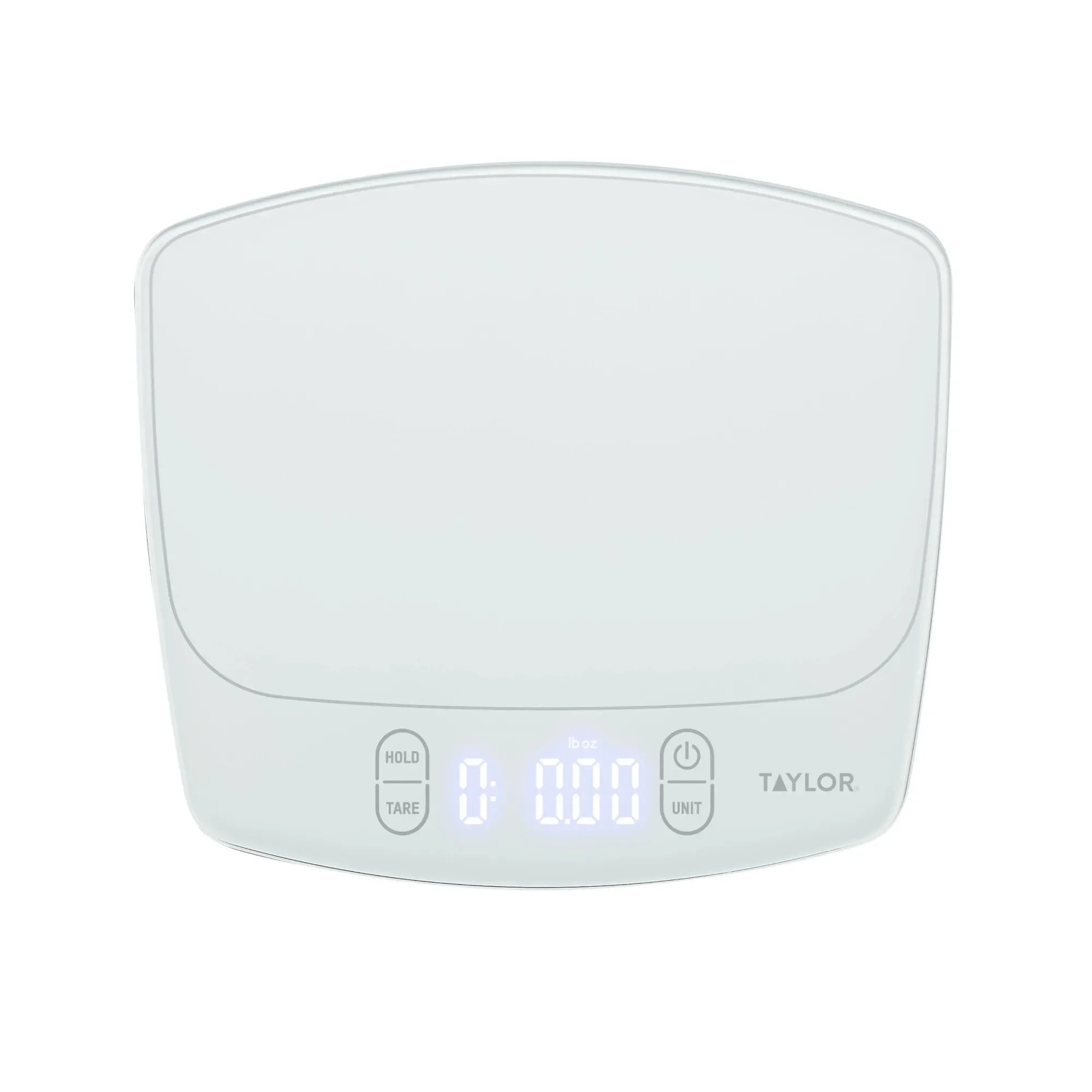 Balance de cuisine numérique étanche blanche, capacité de 11 lb, pour la cuisson, la préparation des repas, contrôle des portions, facile à nettoyer, écran LCD