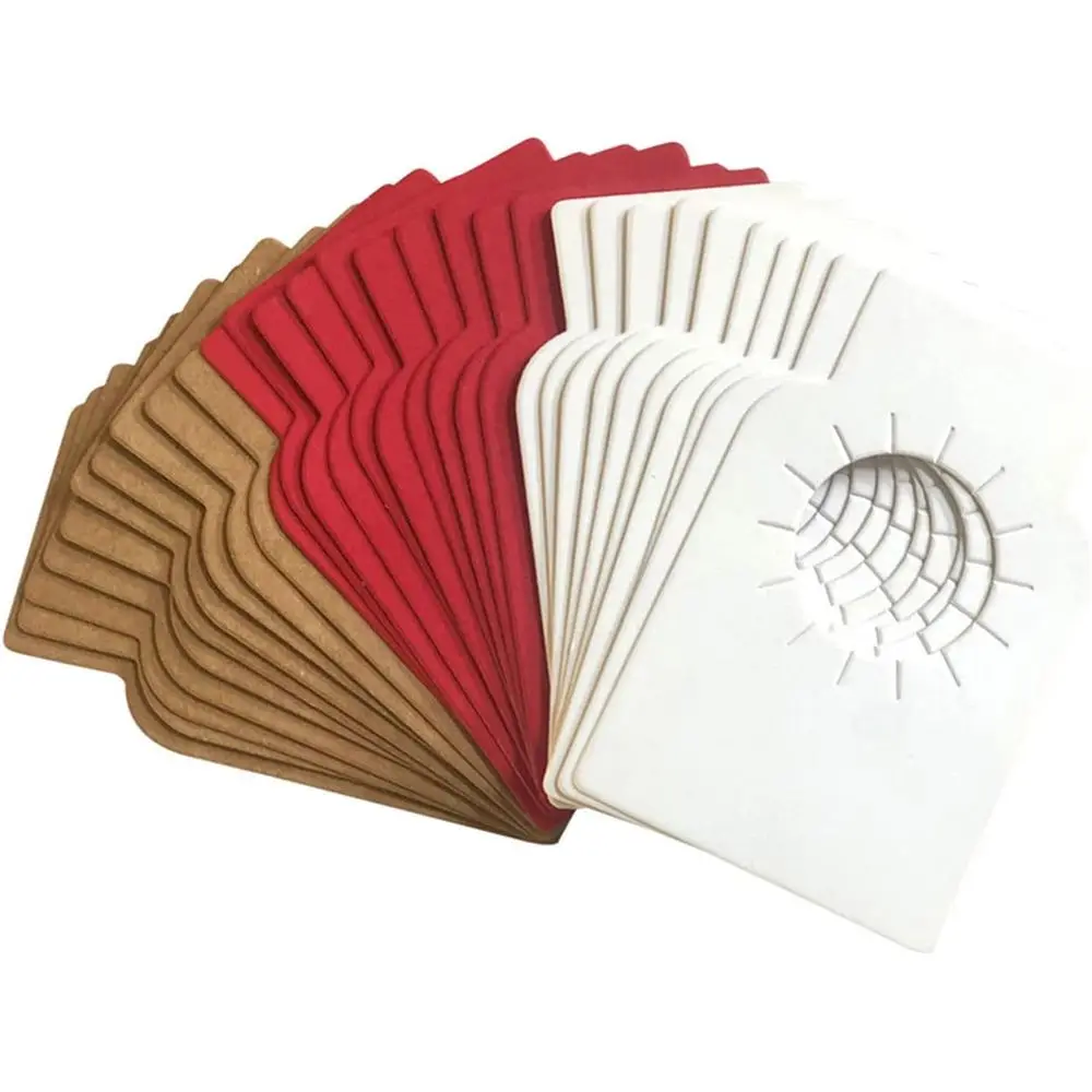 Champagne Bottle Tags - 150 Pack, 3 Columns, for Name, Year, Tasting Notes