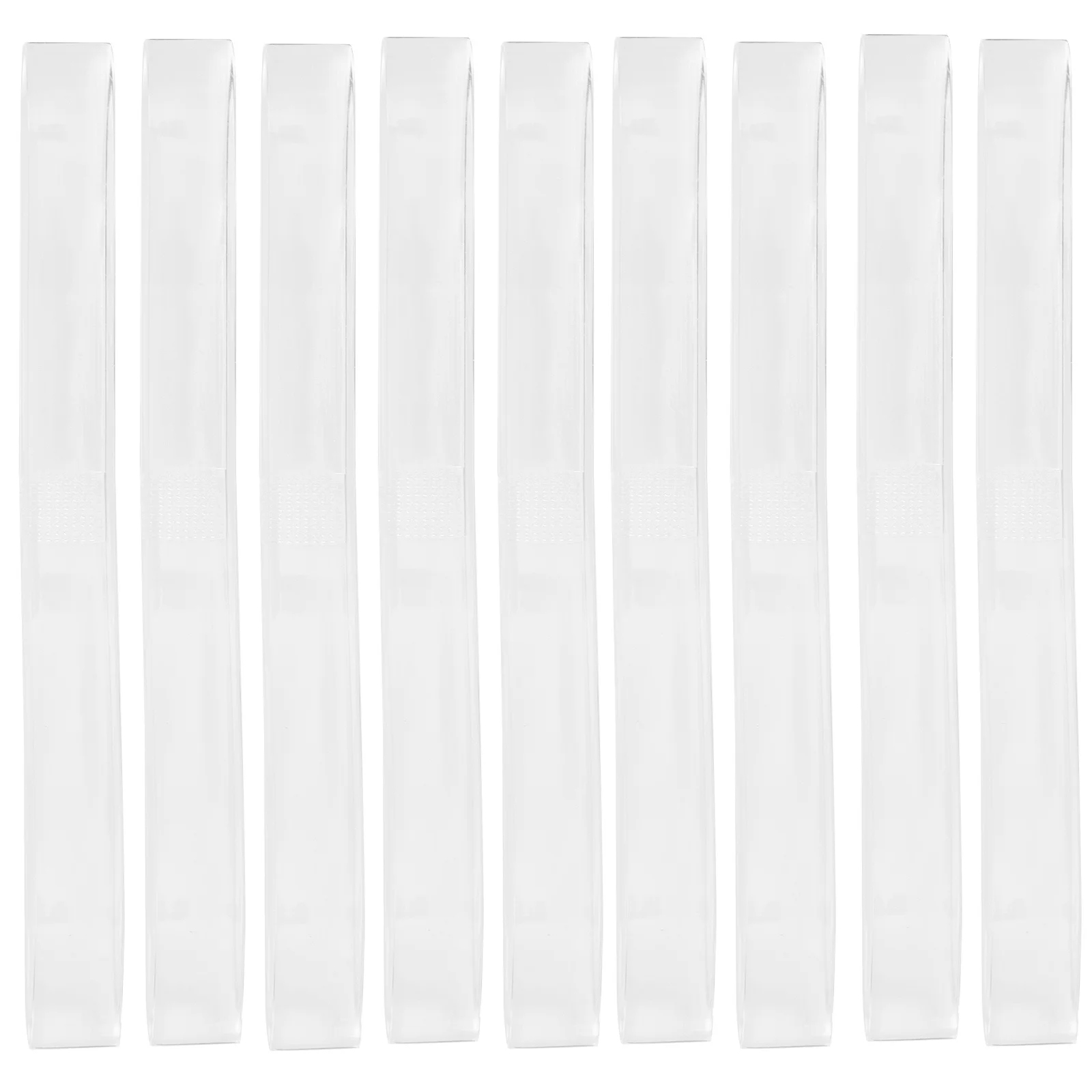 10 قطعة شفافة غير مرئية أحزمة أحذية عالية الكعب بولي يوريثان مطاطا مكافحة زلة أربطة أحذية حزام الكاحل للكعوب فضفاضة #5