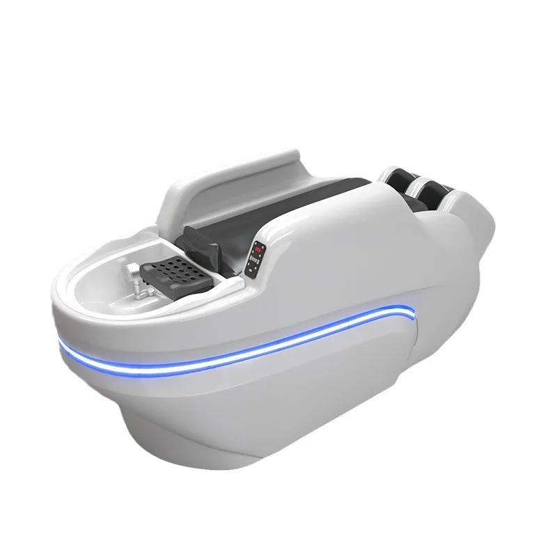 Intelligent electric massage shampoo bed high beauty bed full lying