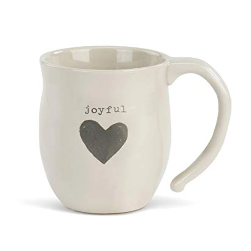 

Creative Personality Unique Design Ceramic Cup, Girl Heart Ceramic Coffee Cup, High-end Gifts