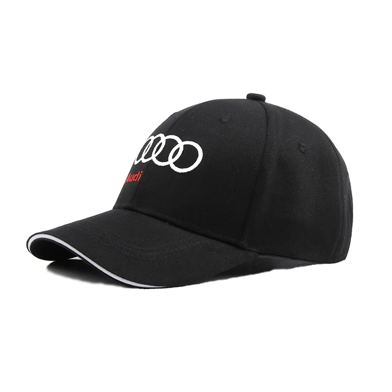 Racing car baseball cap outdoor rally Cotton embroidery pattern for Audi Sline hats Fashion headdress man Business gift