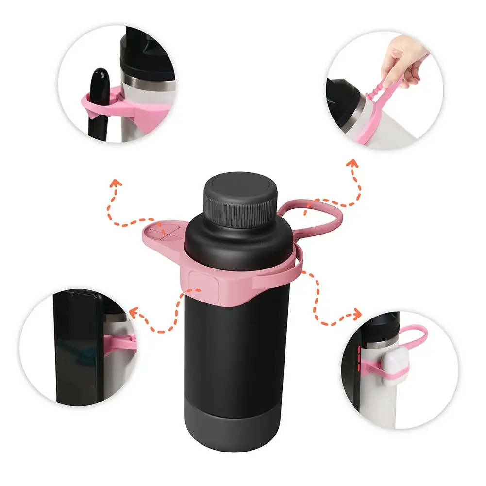 Water Cup Portable Magnetic Mobile Phone Holder For Stanley Cup Accessories Magnetic Phone Strap