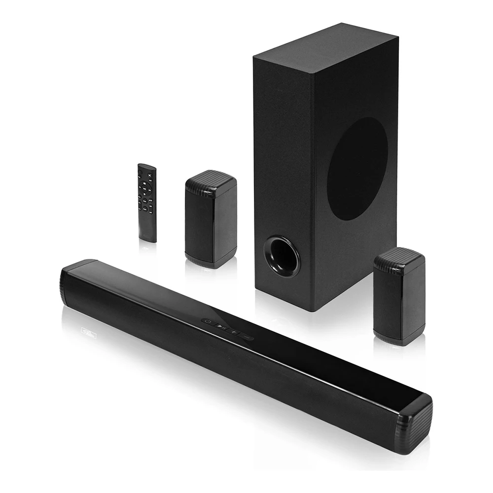 Самтроник. Саундбар 240 Вт 5.1 для Smart TV, с поддержкой 4K HDR, беспроводные колонки для домашнего кинотеатра