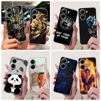 For Xiaomi Poco X7 Pro Case PocoX7 Pro Cover 2025 Cool Cartoon Panda Lion Dragon Soft Silicone Clear Funda For Poco X7Pro Bumper