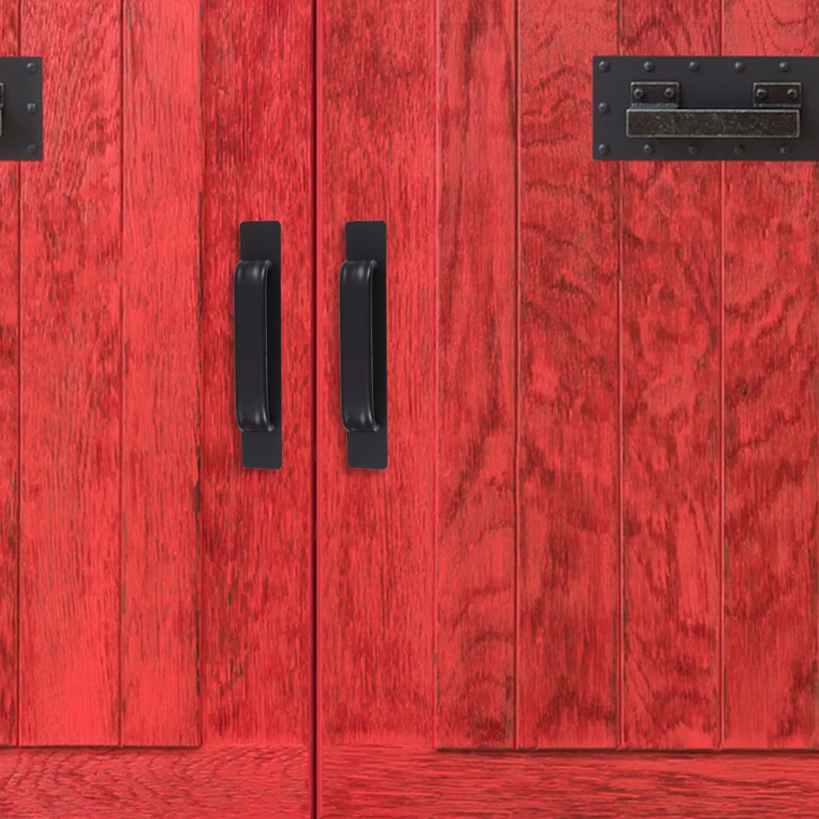 

4Pcs Self Adhesive Aluminum Alloy Door Window Handle Easy Install No Drill Modern Sleek Pulls for Sliding Patio Doors