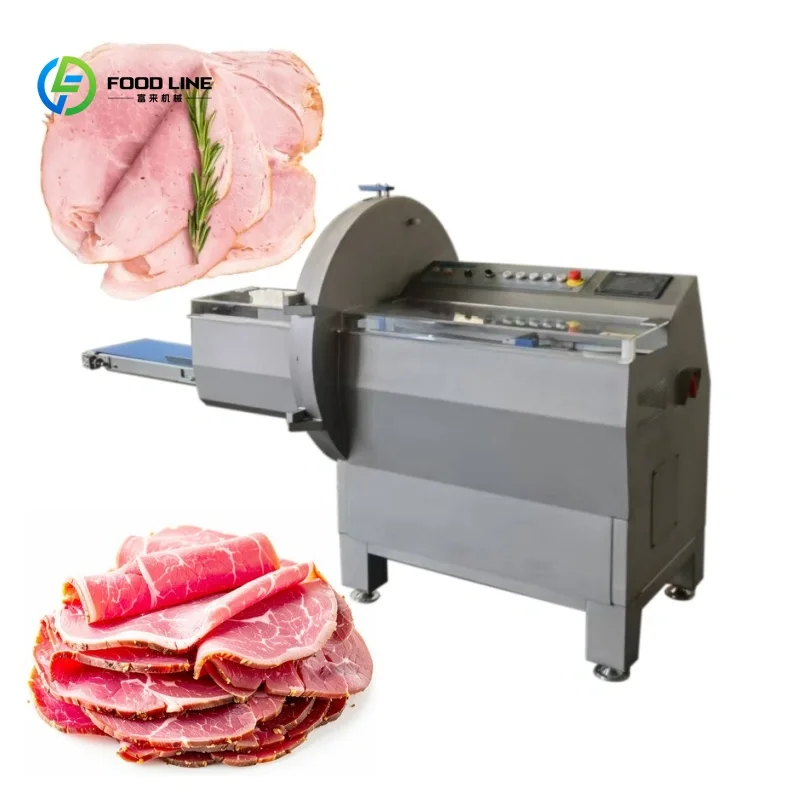 Multifunctional Adjustable Thickness Fresh Beef Meat Slicer Machine Rib Ham Steak Slice Cutter Portion Slicer Machine Customized