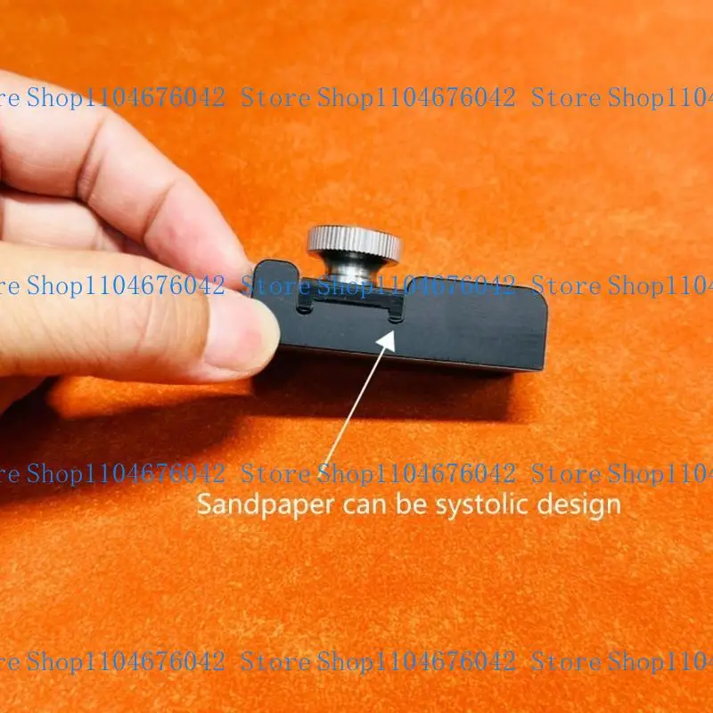 

5ASD Держатель наждачной бумаги шлифовальный зажим внутри угловой плоской полировка модель порта