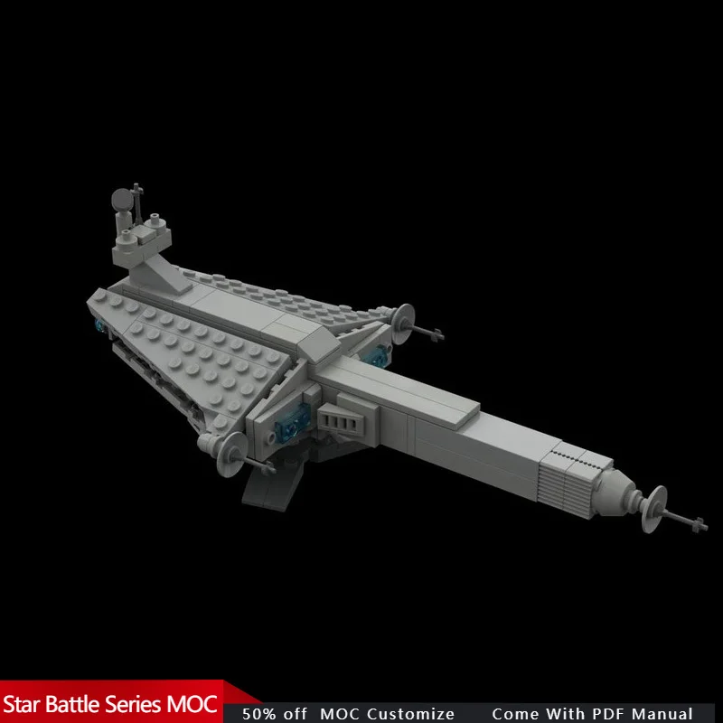 Bloc de construction modulaire personnalisé, 135 pièces, arrangeur de classe Cantwell, Cruiser MOC, Design créatif, bricolage, jouet de vacances, cadeaux