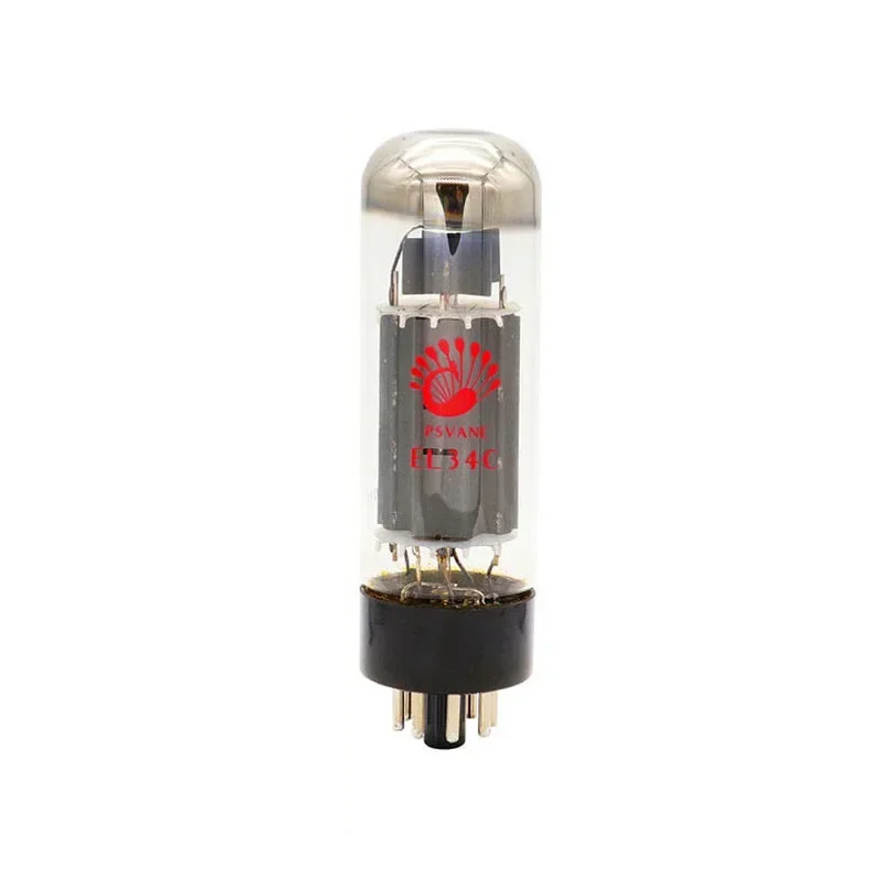 

PSVANE EL34C HIFI Audio Tubes Vacuum Tube Replaces EL34 EL34B 5881 6L6G 6CA7 6P3P KT77 Factory Precision Matched and Tested