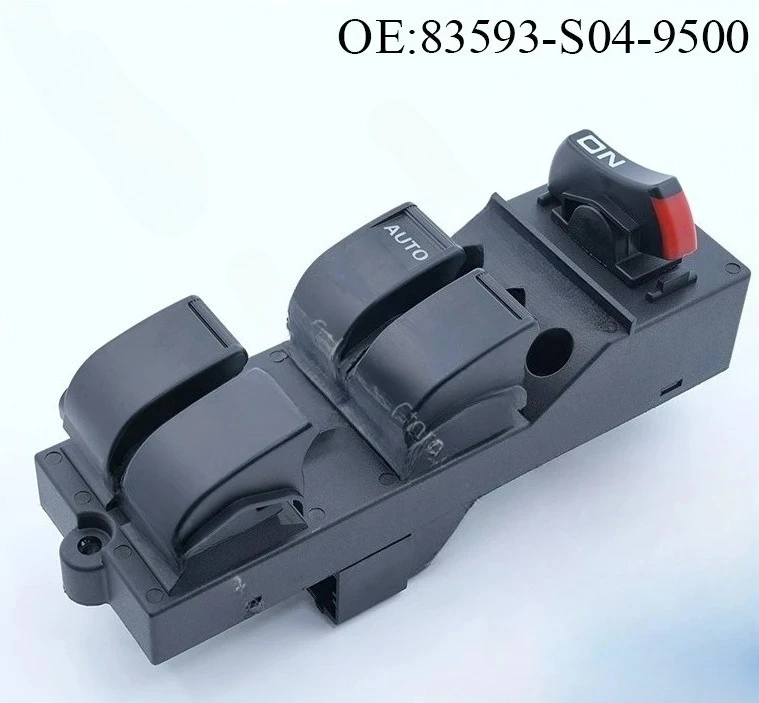 

83593-S04-9500 For Honda Civic Auto Parts, Glass Lifter Electric Window Switch