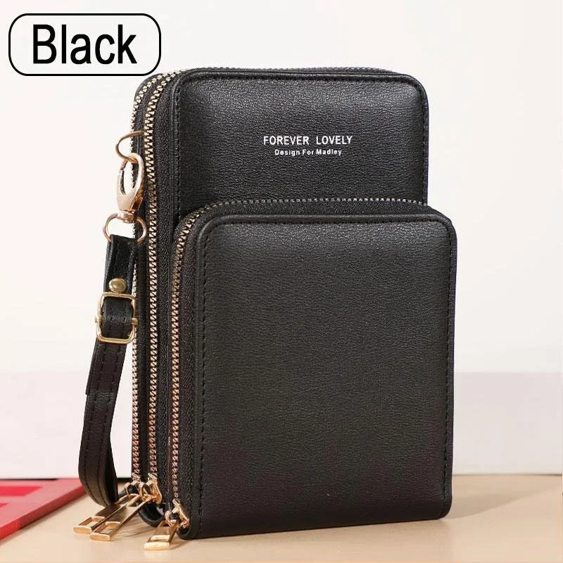 Cross body Handy Geldbörse Umhängetaschen Frauen multifunktion ale Touchscreen-Tasche RFID Blocking Card Brieftasche weibliche Umhängetasche – Detail 10