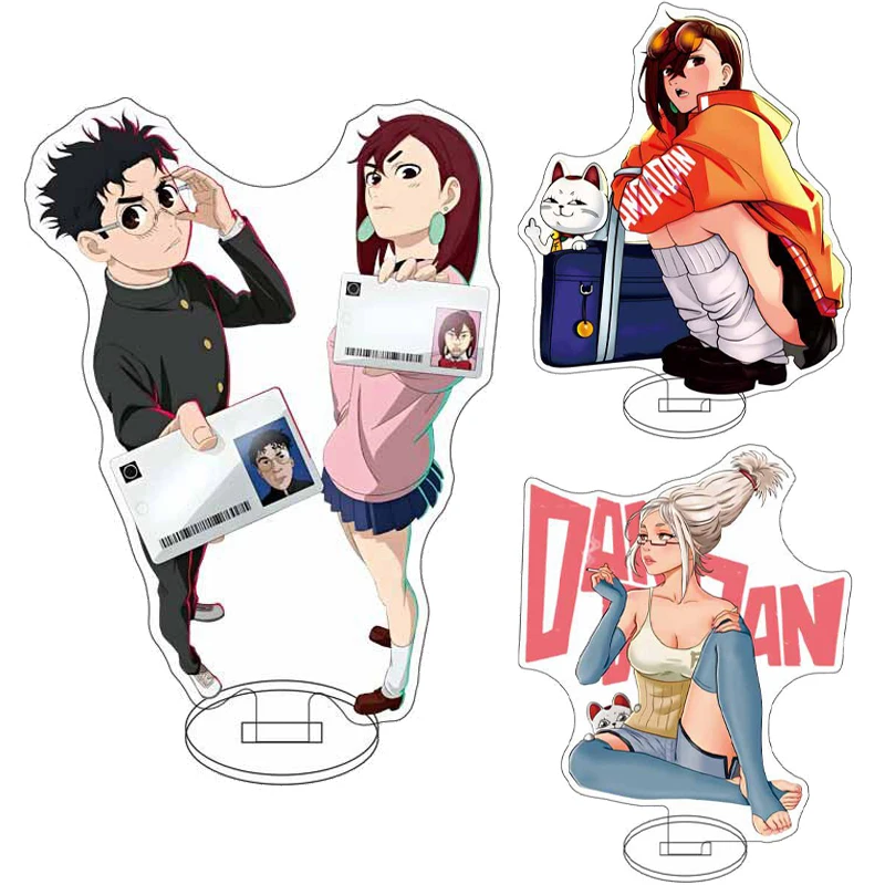 16CM Anime DAN DA DAN ‌   Figur Momo Takakura Ken Shiratori Aira Ayase Seiko Turbo Granny Acryl-Ständer Cosplay-Ornamente Geschenke