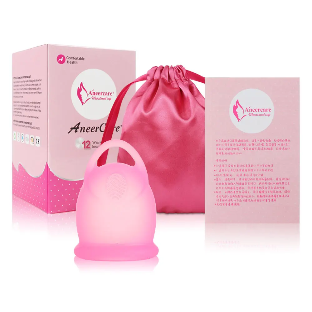 

Silicone Cup Set Women's Menstrual Supplies Available Comfortable Menstrual Collector Menstrual Cup Women's Health Care