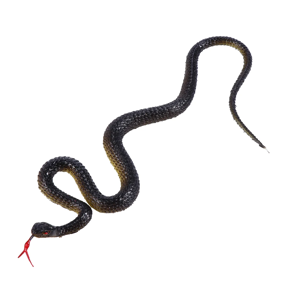 Toys Fake Snake Trick (little Green Snake) Haunted House Prop Tricky Props Artificial Rubber Prank Black Child