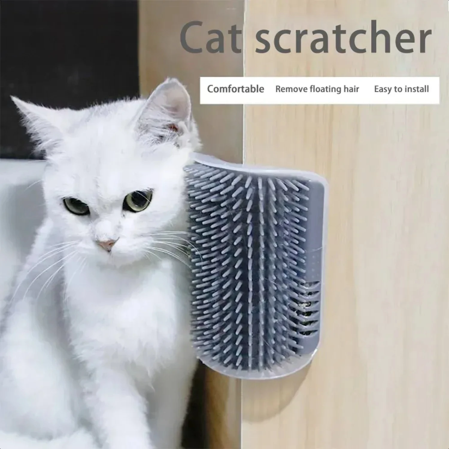 High-Quality Premium Luxurious Cat Grooming Massage Comb for Efficient, Gentle, and Gentle Removal of Loose Hair - Removable Pet