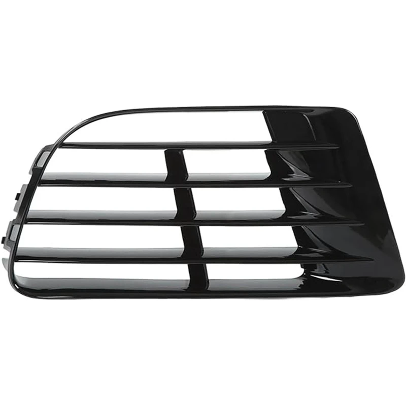 Right Front Fog Light Grille Lower Bumper Fog Lamp Grill Cover Trim For VW Golf MK6 R 2009-2013 5K0853666E Replacement