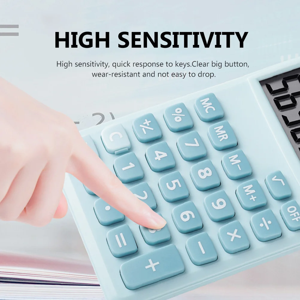 

Mini Student Calculator Solar Powered Office Calculators Bulk for School Handheld