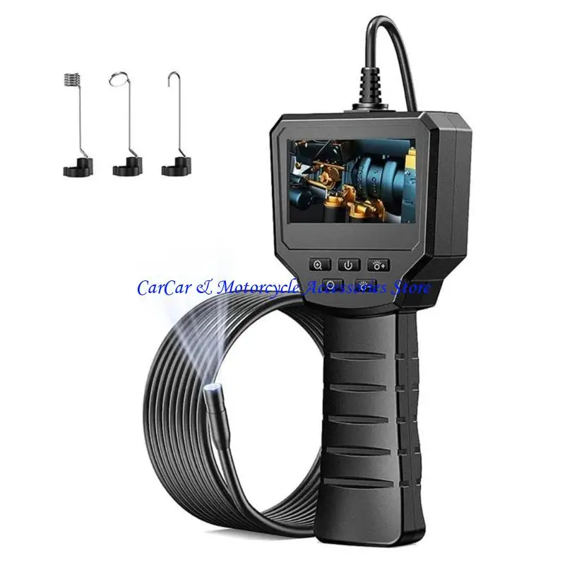 

G5AD Inspection Camera Industrial Endoscope with 4.3in Screen USB C Rechargeable Industrial Borescope Camera Waterproof