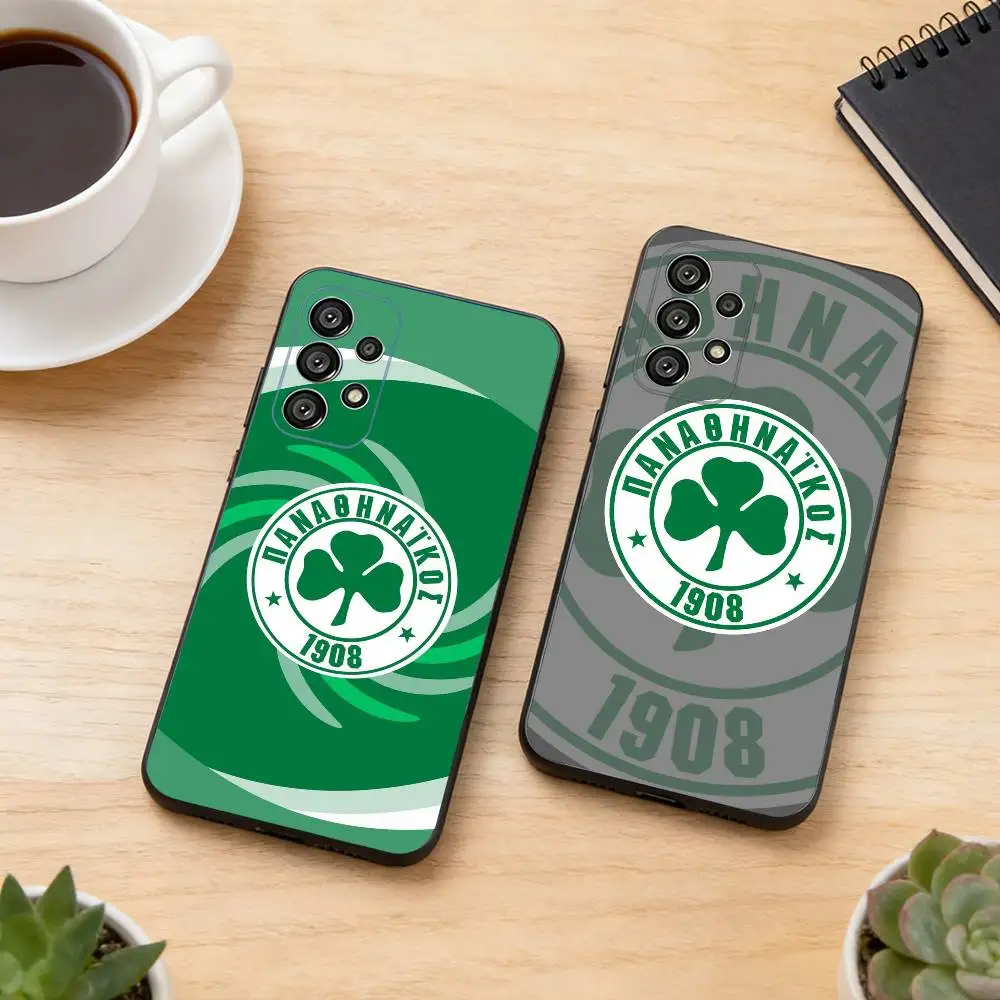 

Art Panathinaikos Athens PA Phone Case For Samsung S25,S24,S21,S22,S23,S30,Ultra,S20,Plus,Fe,Soft Silicone Black Cover